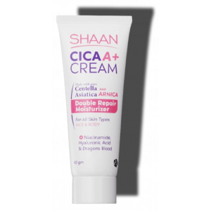 SHAAN CICA A+ CENTELLA & ASIATICA ARNICA DOUBLE REPAIR MOISTURIZER CREAM 40 GM